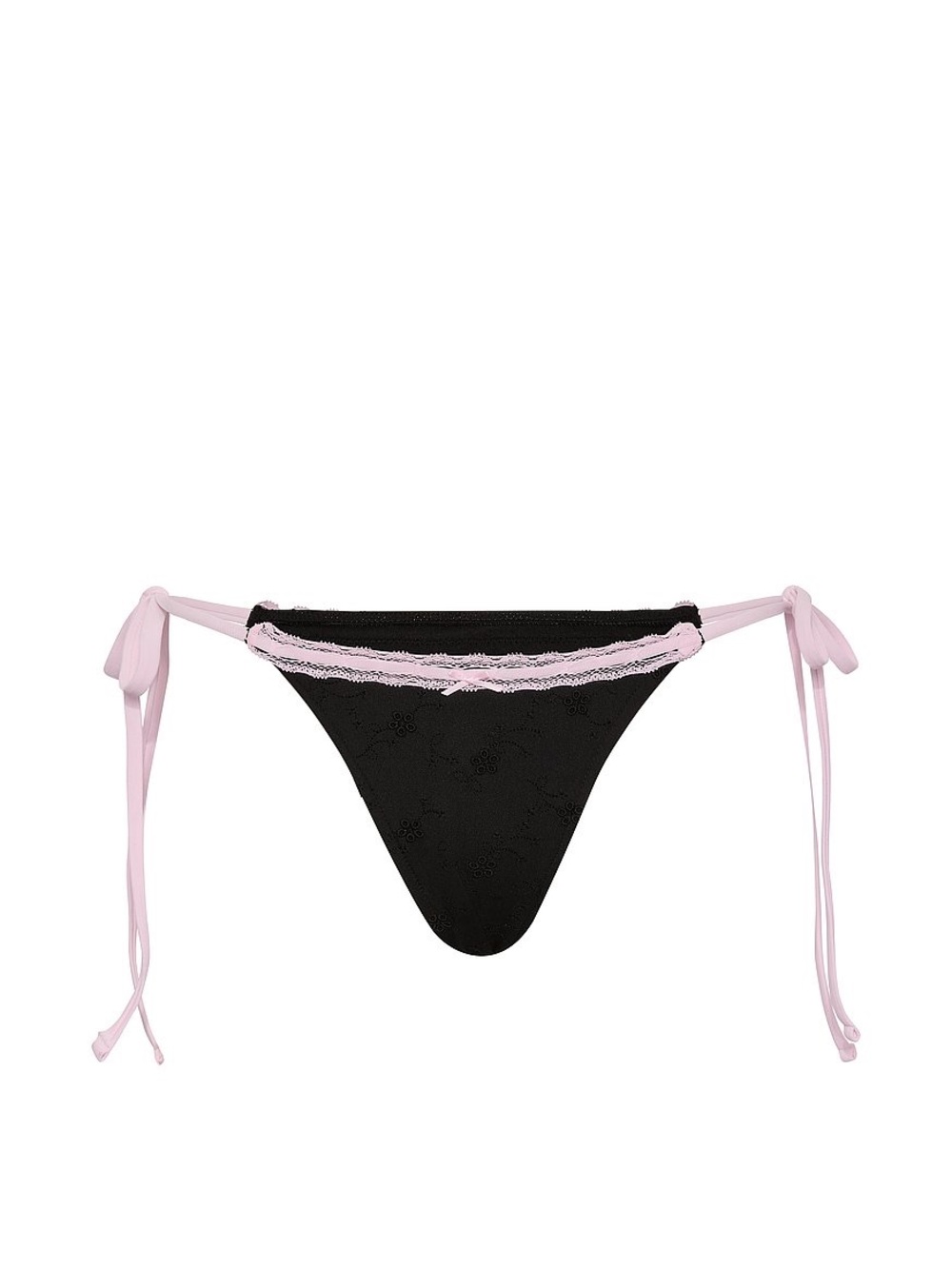 Pink x Frankie’s bikinis ROSEMARY EYELET ITSY bottom